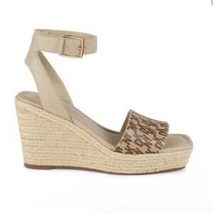 DKNY Calima Ankle Strap Espadrille Wedge Sandal Size 8 NWOB